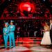 Ross King and Jowita Przystal with Balvinder Sopal and Julian Caillon on Strictly Come Dancing.