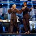 Alex kingston and johannes radebe dancing on strictly