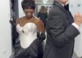 Motsi Mabuse debuted a glamorous new hairdo for Strictly Come Dancing's Movie Week on Saturday evening