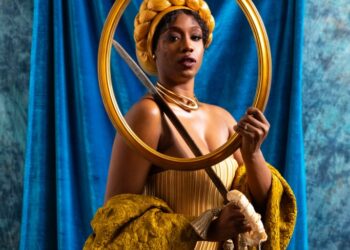 Tadia Toussaint as “Brooklyn Goddess”. Courtesy of the artist 
