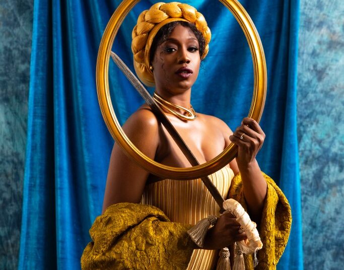 Tadia Toussaint as “Brooklyn Goddess”. Courtesy of the artist 
