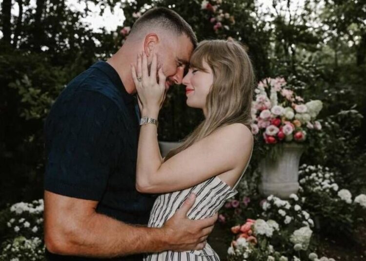 Taylor Swift says Travis Kelce built 'proposal garden' for her - Celebrity News - Entertainment