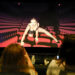 Audience members attend a screening of "Taylor Swift: The Official Release Party Of A Showgirl" at Westfield Century City on Oct. 3, 2025, in Los Angeles, California.