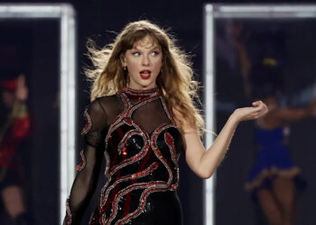 Taylor Swift during the Reputation era on tour