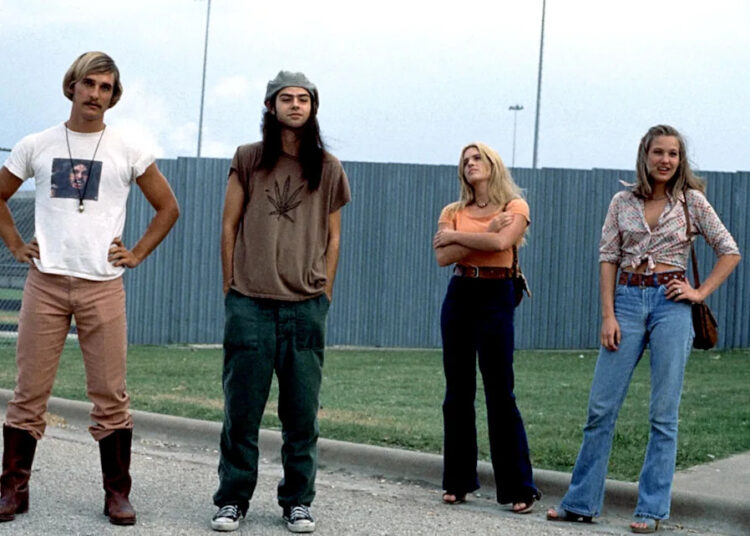 McConaughey, Cochrane, Deena Martin and Joey Lauren Adams in a scene from "Dazed and Confused." (Gramercy Pictures/Courtesy Everett Collection)