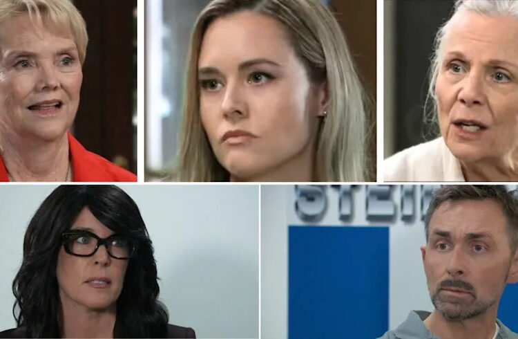 General Hospital's Ronnie, Jacinda, TRacy, Carly, Valentin
