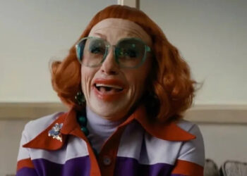 Aunt Gladys has a laugh in Weapons
