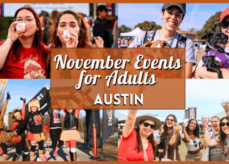 November 2025 Events in Austin for Adults - Collage