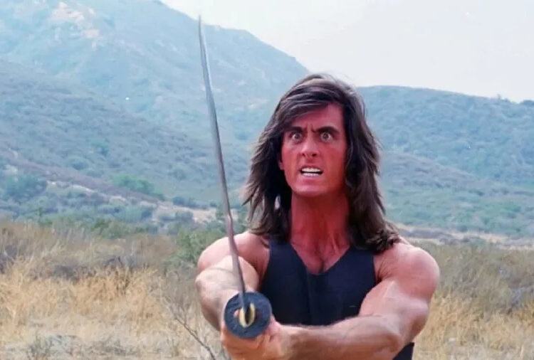 Matthew Karedas in <em>Samurai Cop</em> (1991)