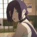 Reze sticks her tongue out in a teasing way in Chainsaw Man - The Movie: Reze Arc