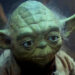 Yoda watching attentively in Star Wars: The Empire Strikes Back