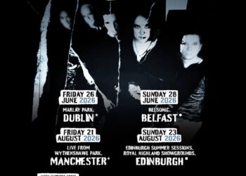 the cure 2026 tour dates poster uk ireland