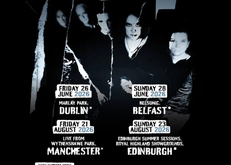 the cure 2026 tour dates poster uk ireland