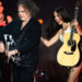 Olivia Rodrigo performs with Robert Smith of The Cure. (Photo by Samir Hussein/WireImage)