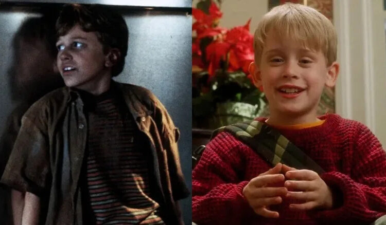 Tim Murphy in Jurassic Park and Kevin McCallister in Home Alone