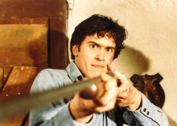 Bruce Campbell in "The Evil Dead."