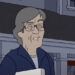 Stephen King on Duncanville standing outside house