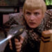 Sela firing a disruptor on Star Trek: The Next Generation