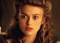 Keira Knightley in Pirates of the Caribbean.