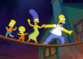 The Simpsons as depicted in 2007's The Simpsons Movie