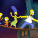 The Simpsons as depicted in 2007's The Simpsons Movie