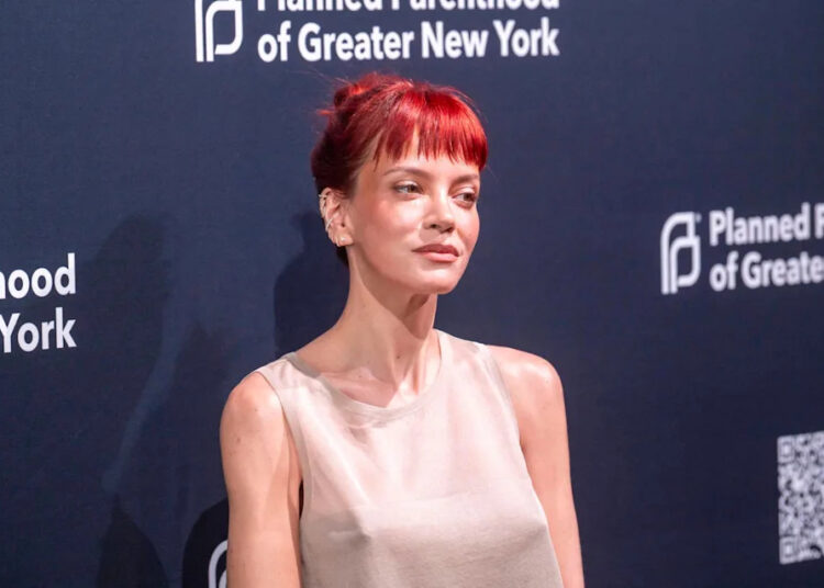 Lily Allen at the 2025 Planned Parenthood New York Gala