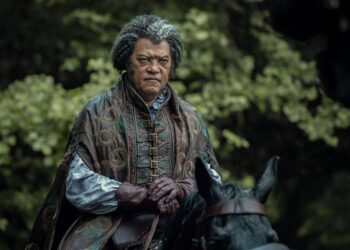 A still image from season 4 of The Witcher.