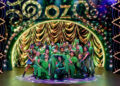 The ensemble of The Wiz in Emerald City in the North American Tour of "The Wiz."