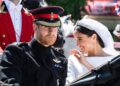 When Meghan Markle married Prince Harry in May 2018, she described their nuptials as a 'modern fairytale'. But as the newlyweds rode into the distance, Harry made a rather awkward comment to his new bride