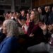 A recording of Question Time was interrupted as raucous applause rippled through the audience after they heard disgraced former prince Andrew would be stripped of his title and house