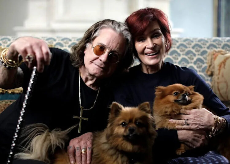 Ozzy and Sharon Osbourne.