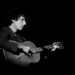 Leonard Cohen on stage in London during his 'Recent Songs' Tour, 1979