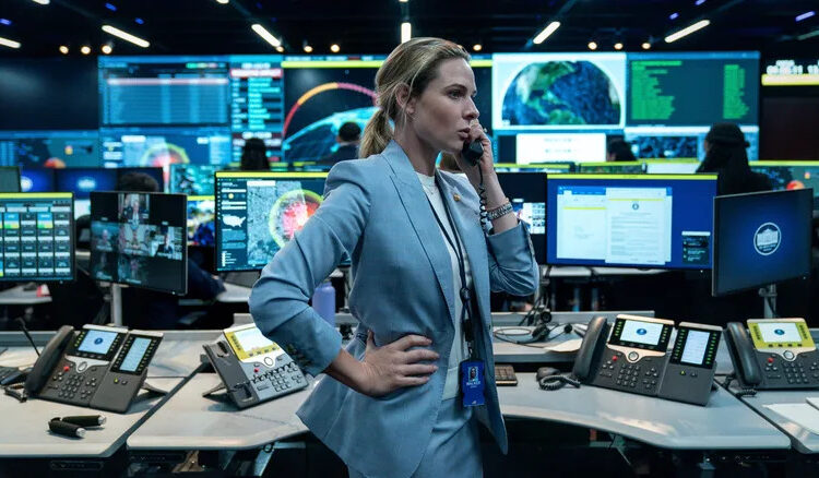 Rebecca Ferguson as Captain Olivia Walker in A House of Dynamite