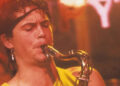 Rob Lowe plays the sax as Billy Hicks in St. Elmo's Fire