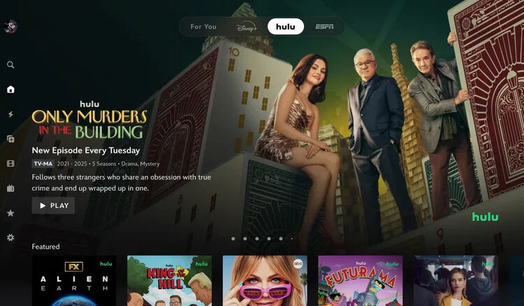 The redesigned Disney+ app with Hulu integration