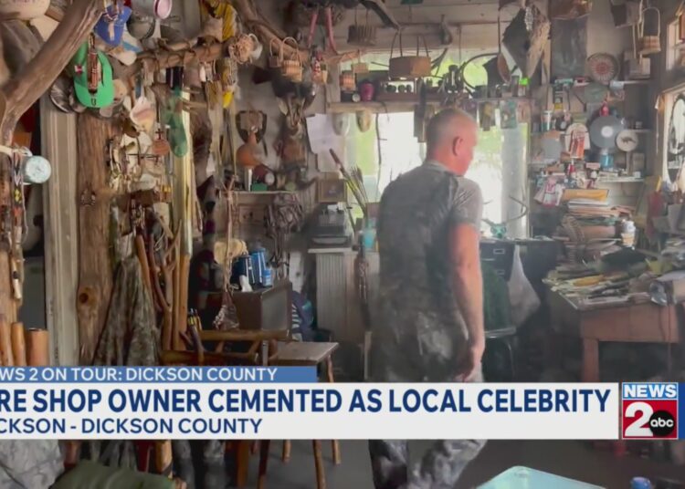 Tire shop owner cemented as local celebrity – WKRN News 2