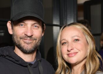 Tobey Maguire Supports Ex-Wife Jennifer Meyer at Jewelry Brand Party