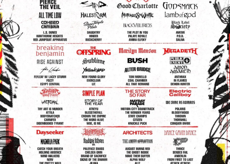 Tool, My Chemical Romance Set For Sonic Temple