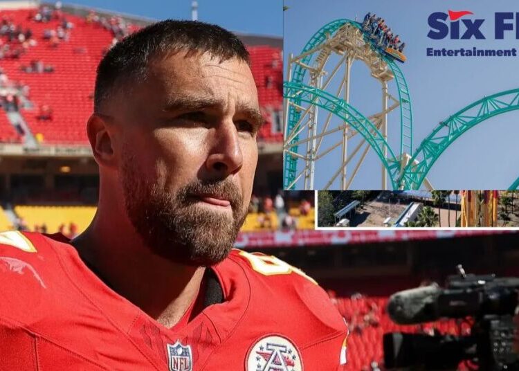 Travis Kelce Joins Activist Investor Group with 9% Stake to Revive Six Flags Entertainment