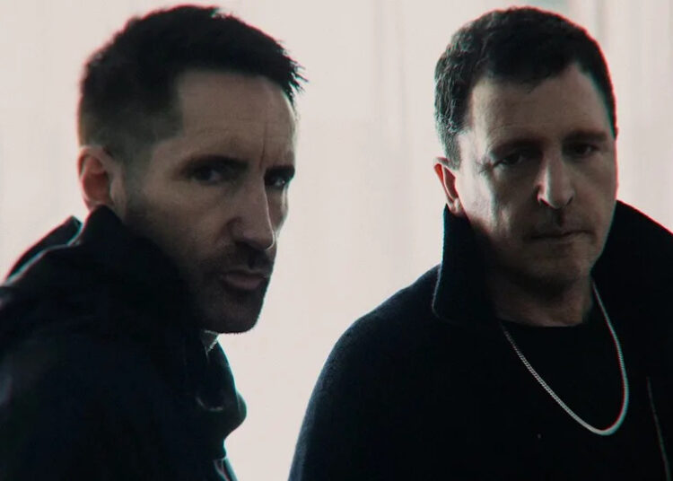 Nine Inch Nails duo Trent Reznor and Atticus Ross.