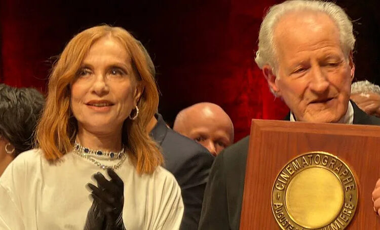 Isabelle Huppert and Michael Mann