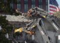 Demolition of East Wing for new White House ballroom