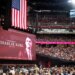 The Charlie Kirk Memorial at State Farm Stadium.