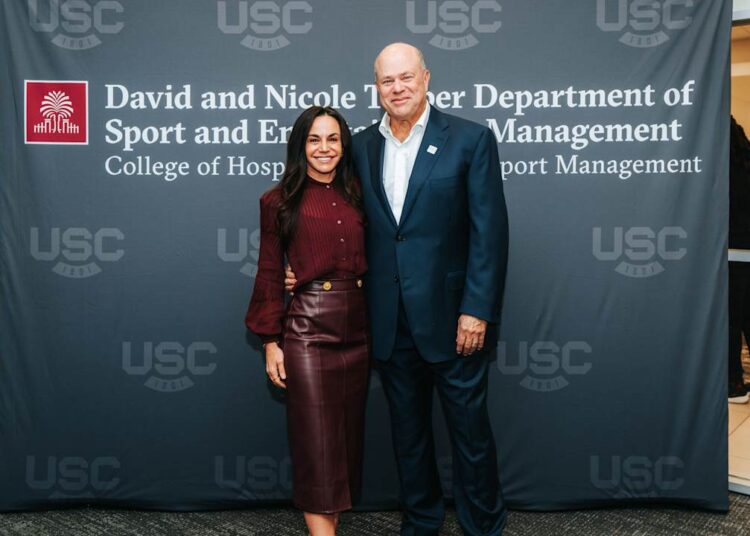 University of South Carolina names Department of Sport and Entertainment Management in honor of David and Nicole Tepper