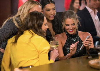 “The Real Housewives of Salt Lake City” cast is pictured in this publicity photo.