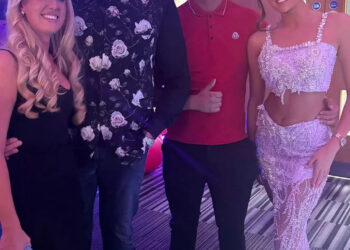 Paris Fury/Instagram (From left to right): Paris Fury, Tyson Fury, Noah Price and Venezuela Fury.