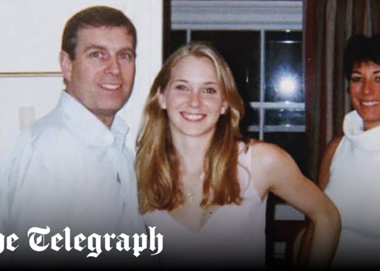 Virginia Giuffre’s book claims Prince Andrew saw sex as ‘birthright’