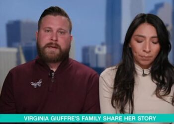 Virginia Giuffre's brother and sister-in-law fought back the tears on Tuesday's This Morning as they pleaded with the Royal Family to reopen the investigation into Prince Andrew - and made a defiant promise in the wake of her memoir