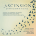 Album cover for Ascension: Symphonina Rising featuring silhouettes of birds in flight against a gradient sky, with listed orchestras and composers names on the left.