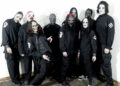 Slipknot pictured in the year 2000.